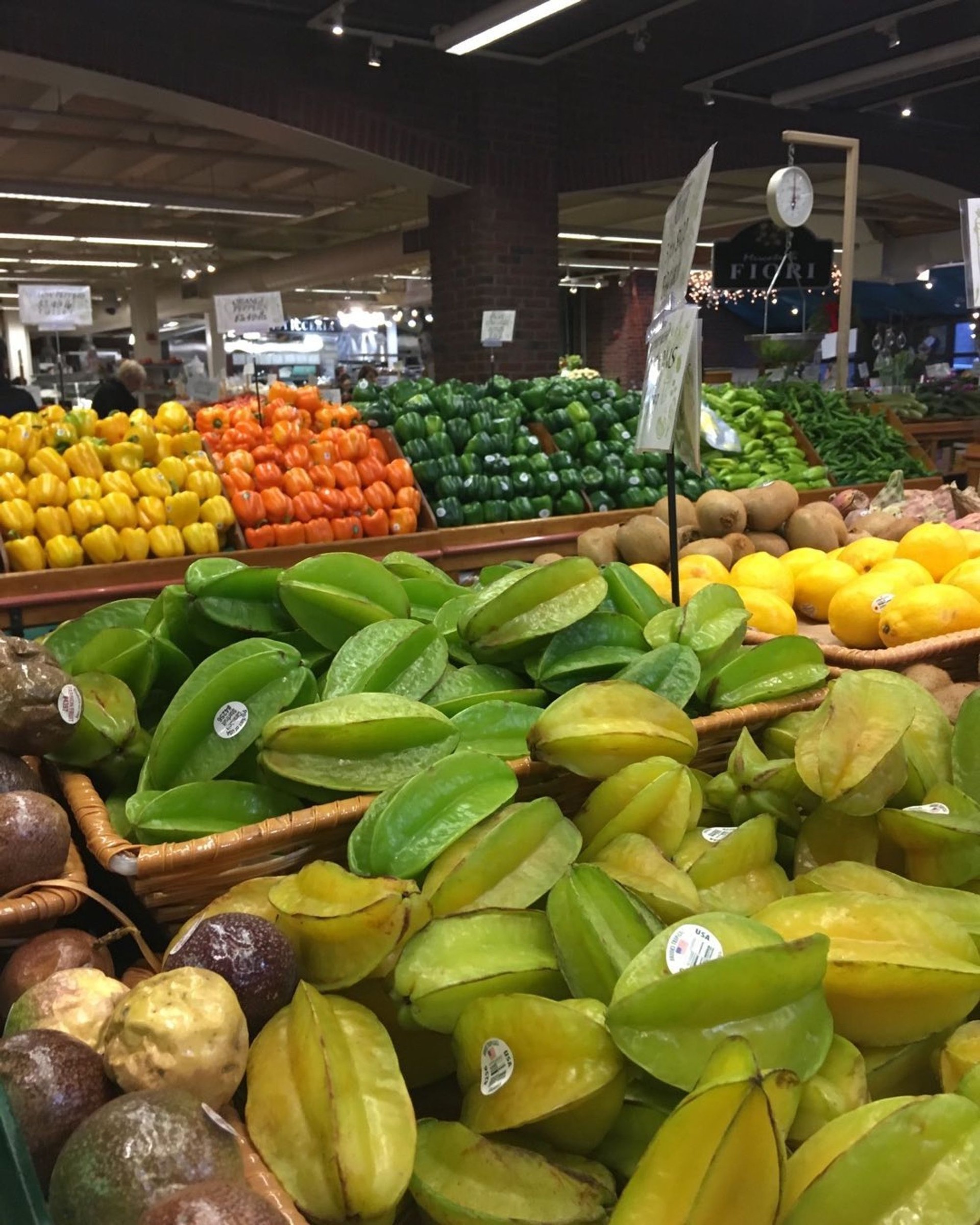 A typical display at Russo’s