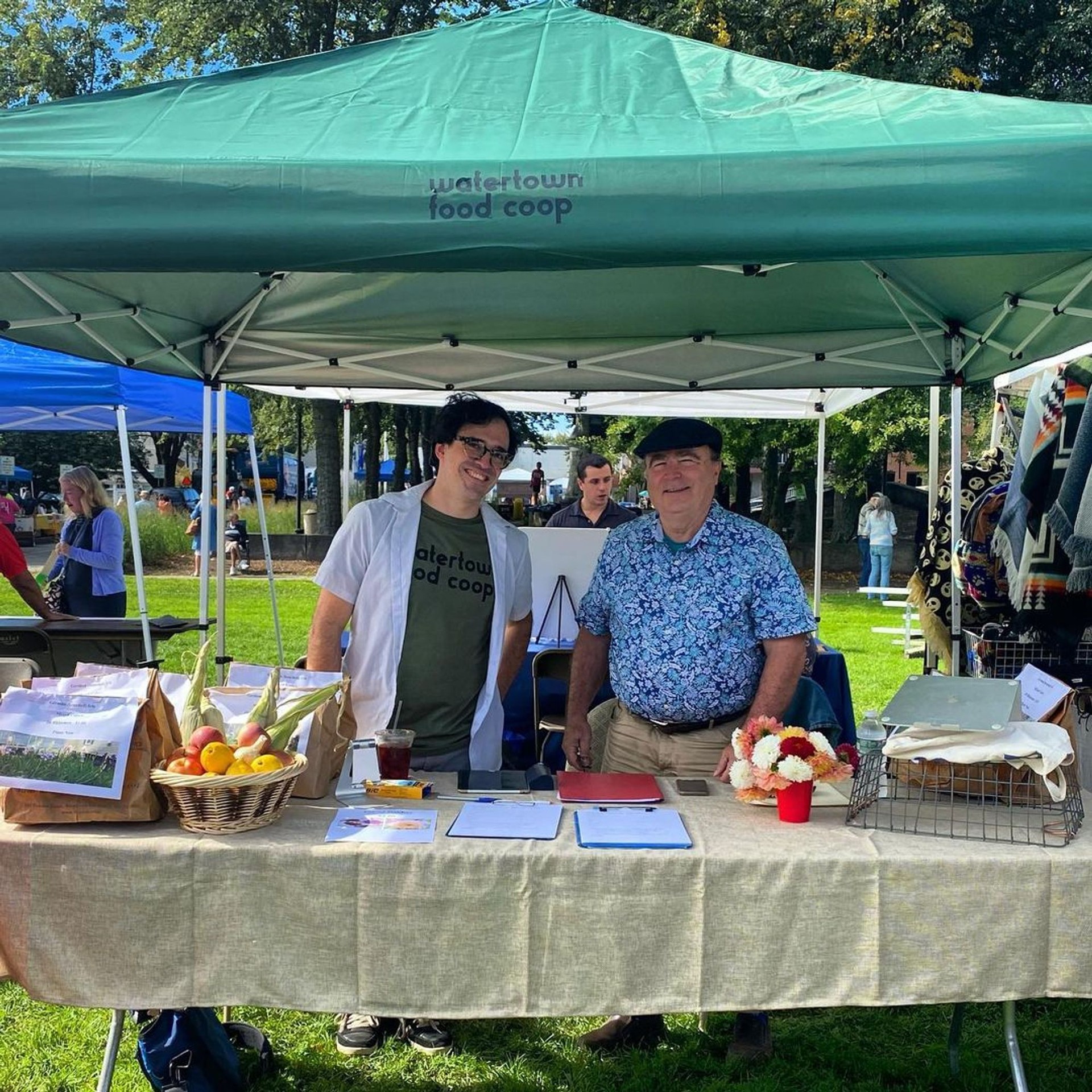 Tim and I at our first event, Watertown’s Faire on the Square